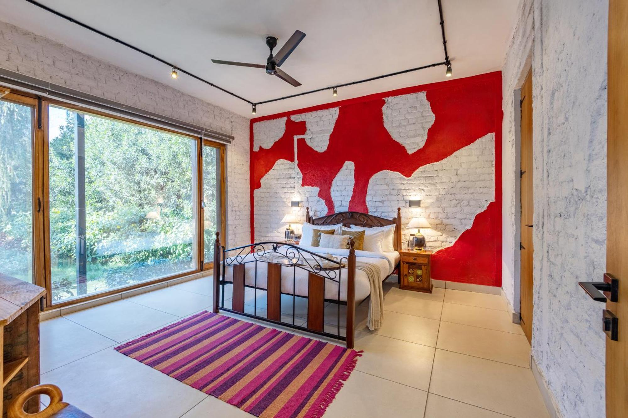 Elivaas Hidden Oasis 4Bhk With Pool, Mud House & Container House Βίλα Dhauj Εξωτερικό φωτογραφία