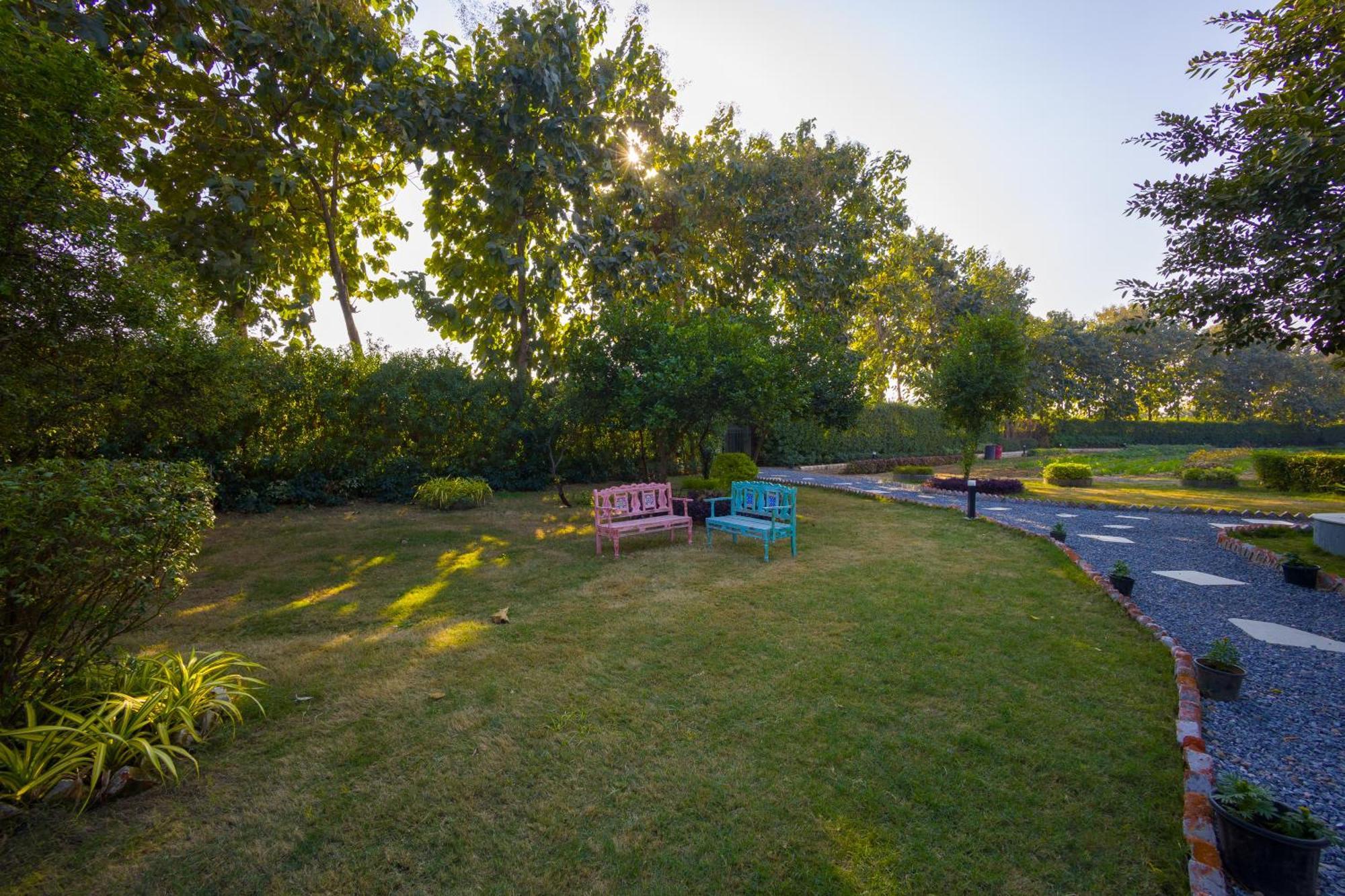 Elivaas Hidden Oasis 4Bhk With Pool, Mud House & Container House Βίλα Dhauj Εξωτερικό φωτογραφία